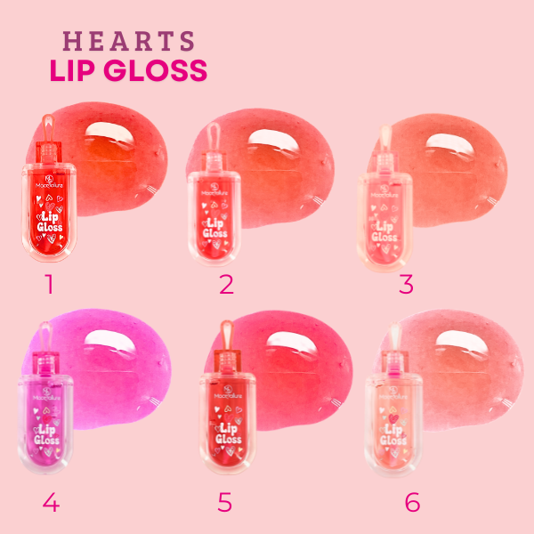 Lip Gloss Hearts