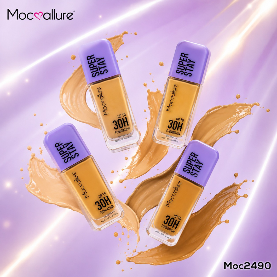 Base de Maquillaje Larga Duración 30H Mocallure Super Stay – Formato de Viaje
