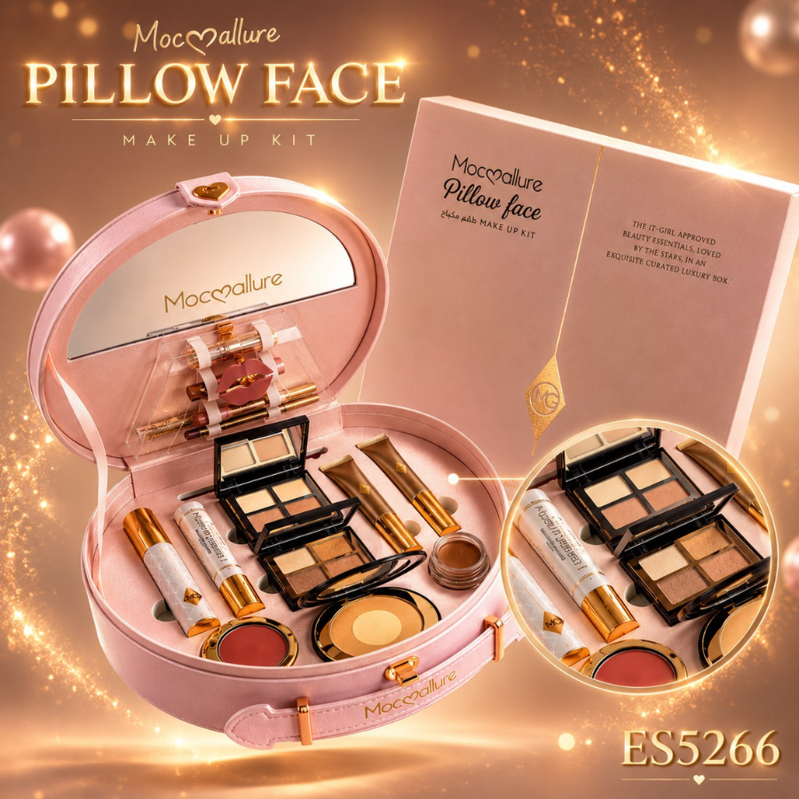 Pillow Face Kit Premium Set de Maquillaje de Lujo Mocoallure