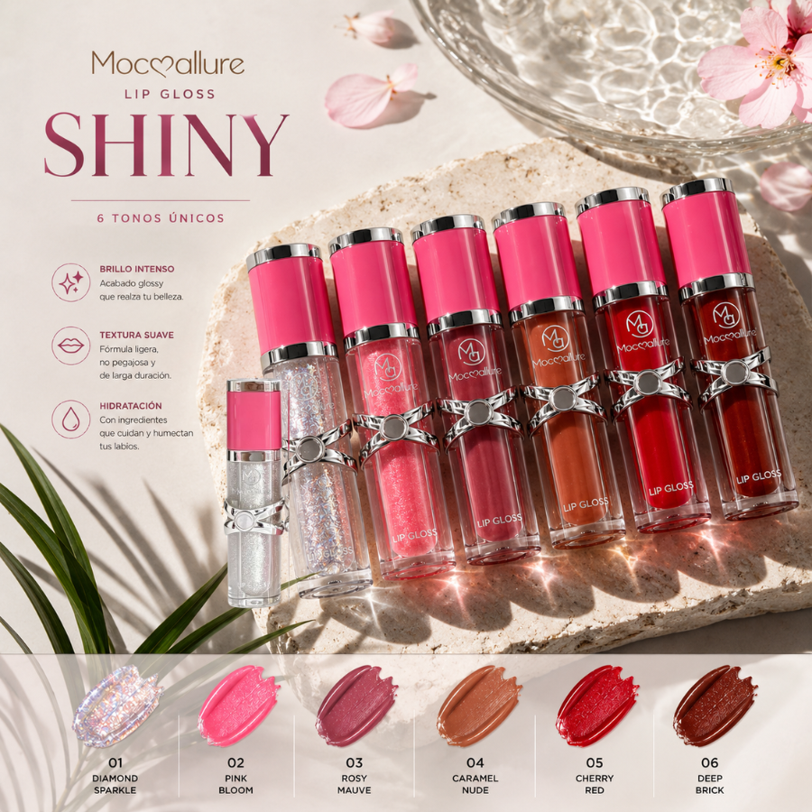 Brillo Labial Mocoallure Lip Gloss Shiny