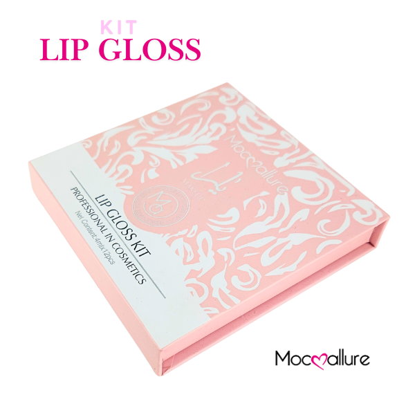 Kit Lip Gloss Mocoallure 6 pzas