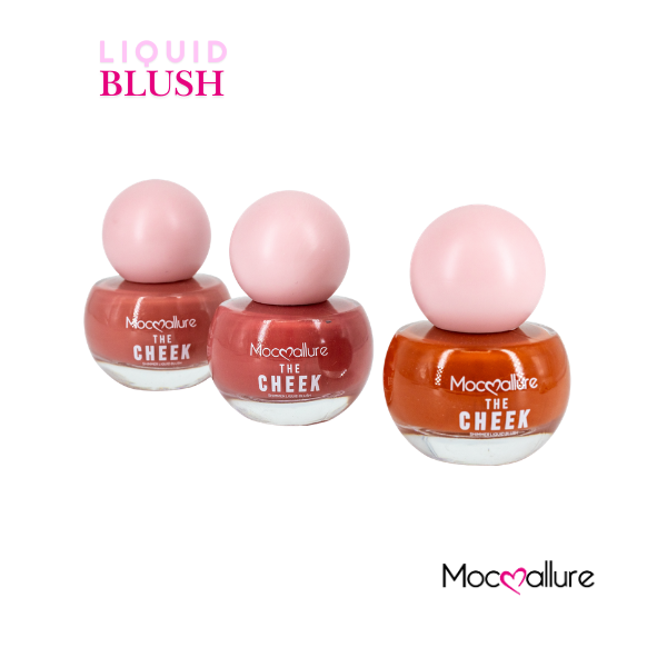 The Cheek Shimmer Liquid Blush