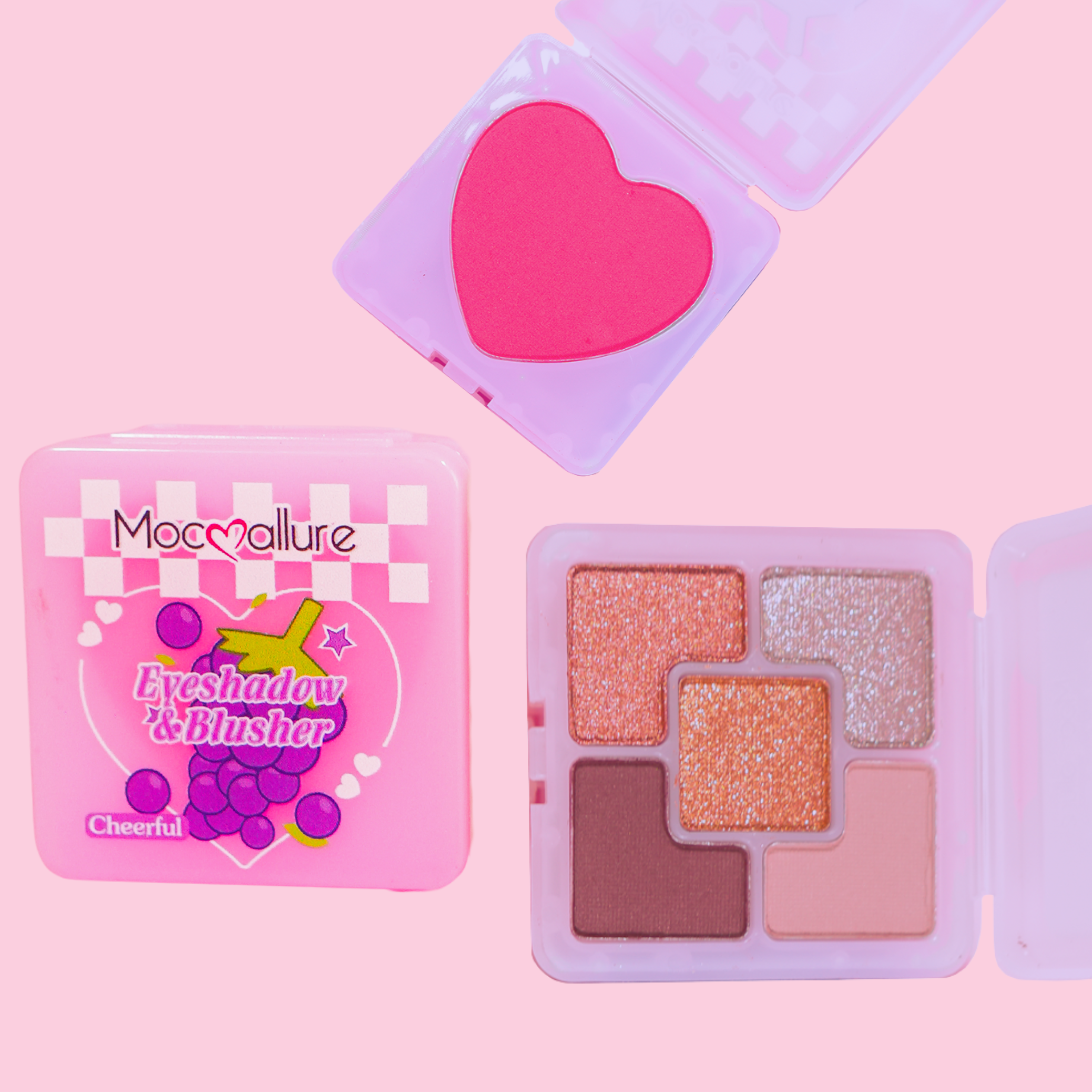 Rubor & Sombras. 4 tonos. Mocoallure