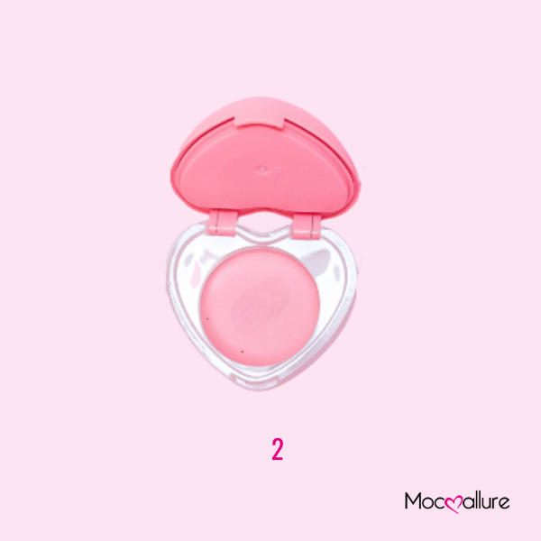 Labial y Rubor 2 en 1. Para Labios y Mejillas. 4 tonos. Mocoallure