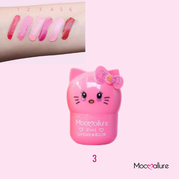 Labial y Rubor. 6 Colores. Mocoallure