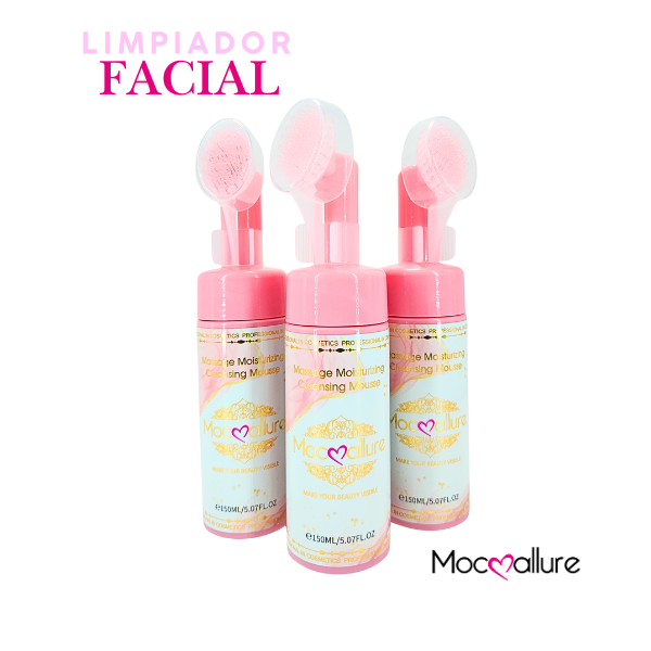 Espuma Limpiadora facial Mocoallure 150ml.