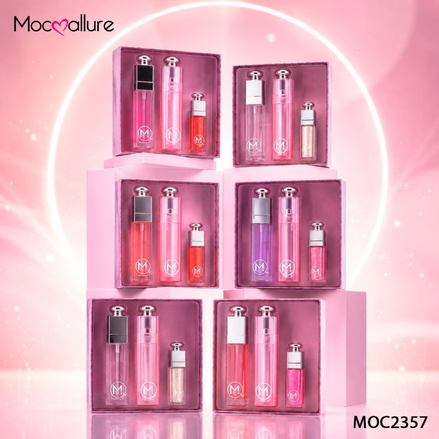 Kit deluxe Mirror Labiales Hidratantes con Brillo y Color
