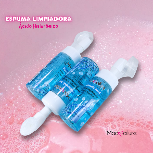 Limpiador facial Mocoallure Ácido Hialurónico