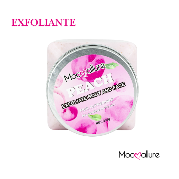 Exfoliante Corporal y facial con Durazno