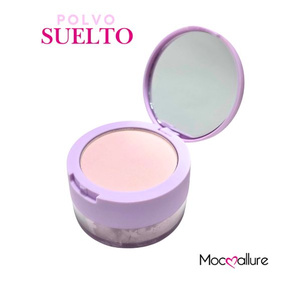 Insta-Ready Polvo 2 en 1 Efecto filtro - Borra poros y líneas finas de expresión - Morado