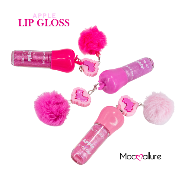 Apple Lip Gloss Pixel Heart