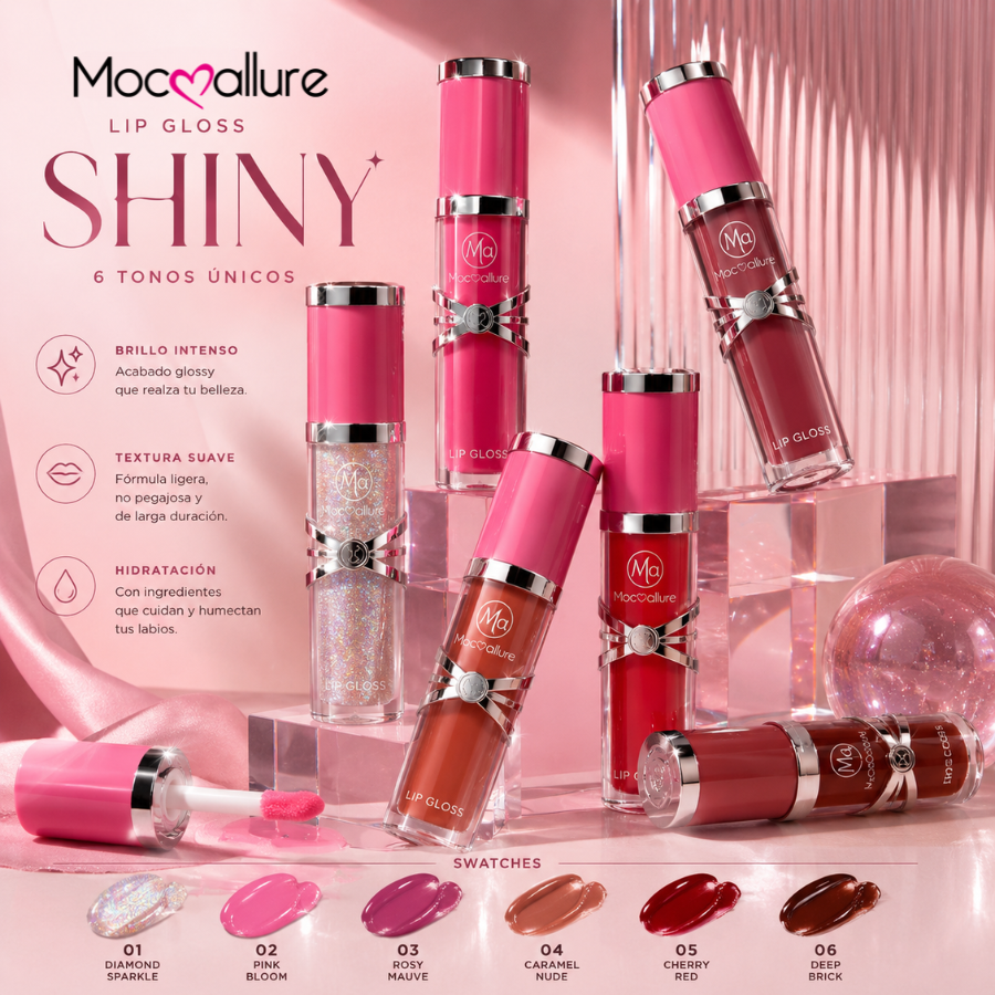 Brillo Labial Mocoallure Lip Gloss Shiny