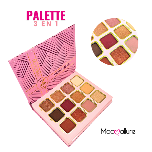 3 en 1 Beauty Palette Mocoallure - Libro de Maquillaje