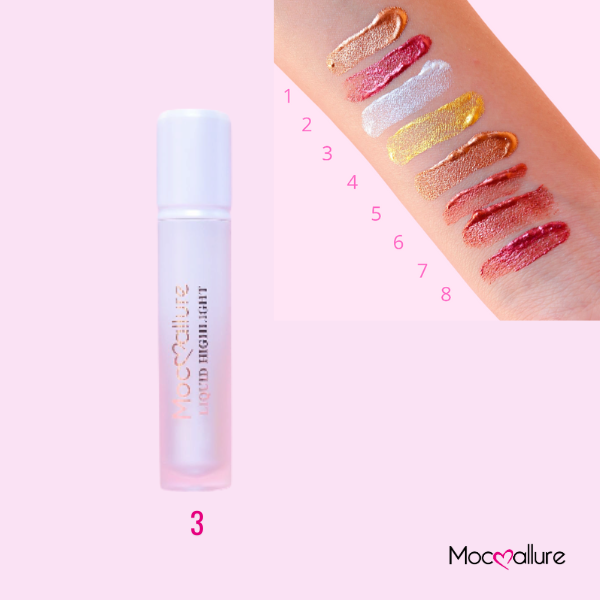 Iluminador Líquido. 8 Tonos. Mocoallure