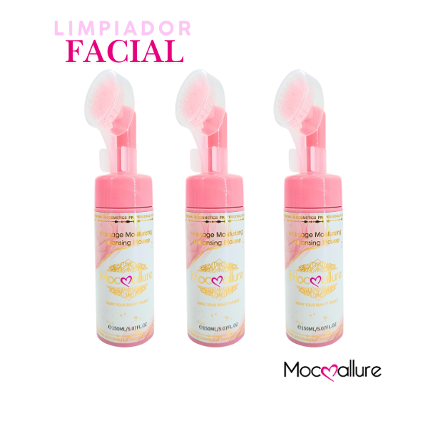 Espuma Limpiadora facial Mocoallure 150ml.