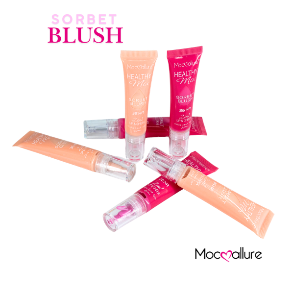 Sorbet Blush, rubor líquido saludable, Healthy Mix blush