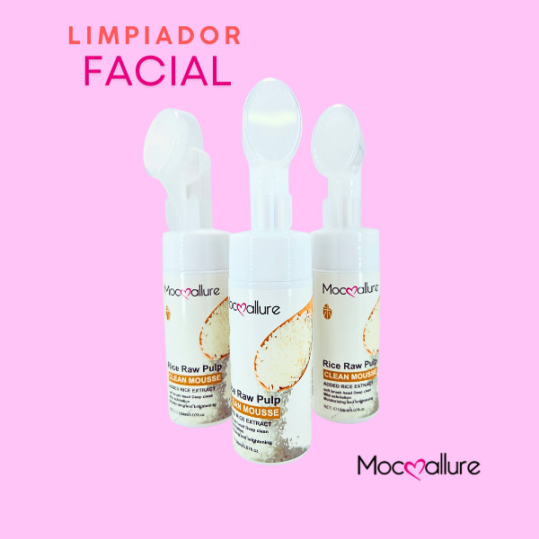 Espuma Limpiadora facial con Arroz