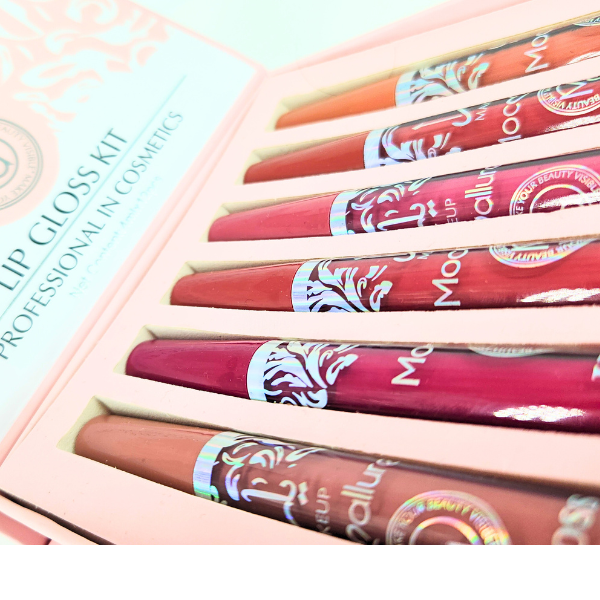 Kit Lip Gloss Mocoallure 6 pzas