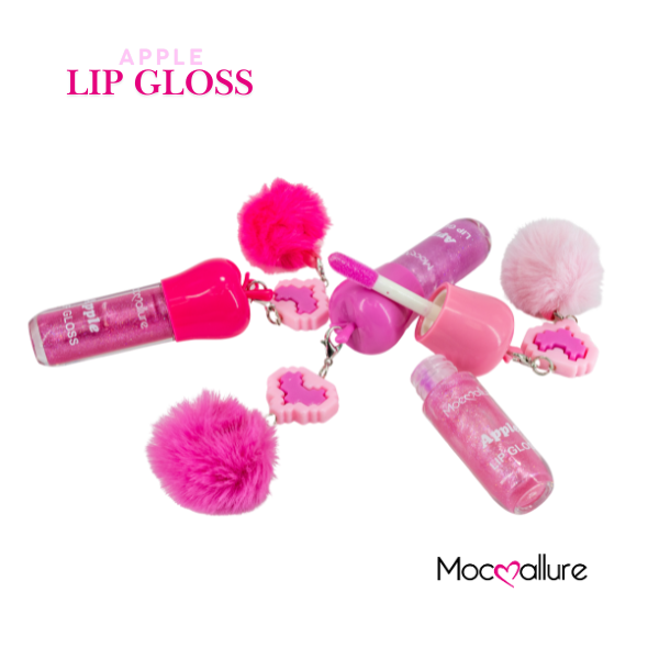 Apple Lip Gloss Pixel Heart