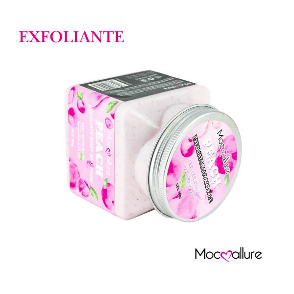 Exfoliante Corporal y facial con Durazno