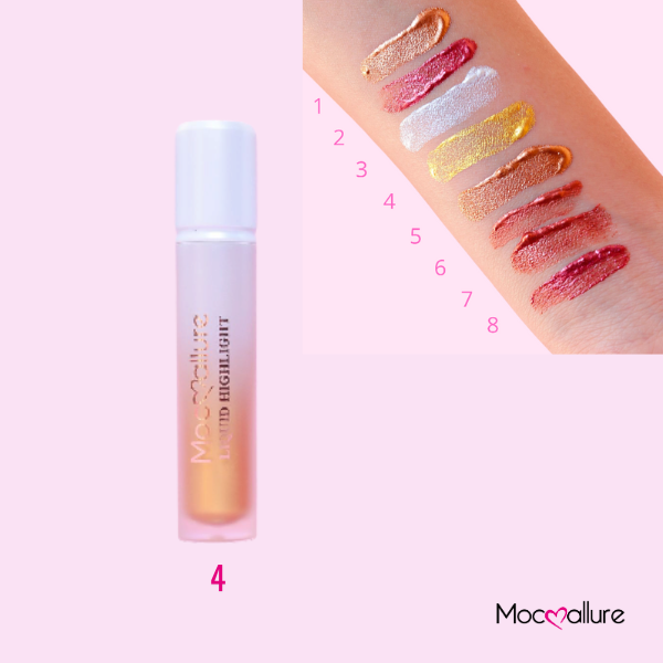 Iluminador Líquido. 8 Tonos. Mocoallure