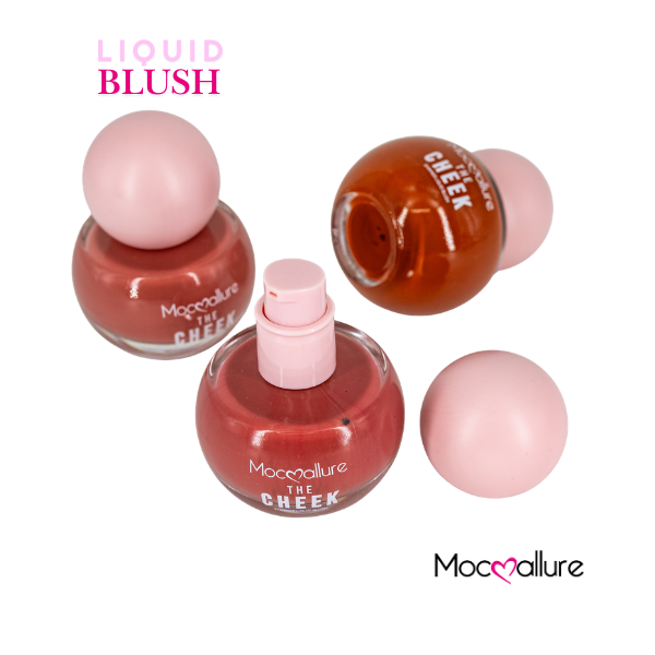 The Cheek Shimmer Liquid Blush
