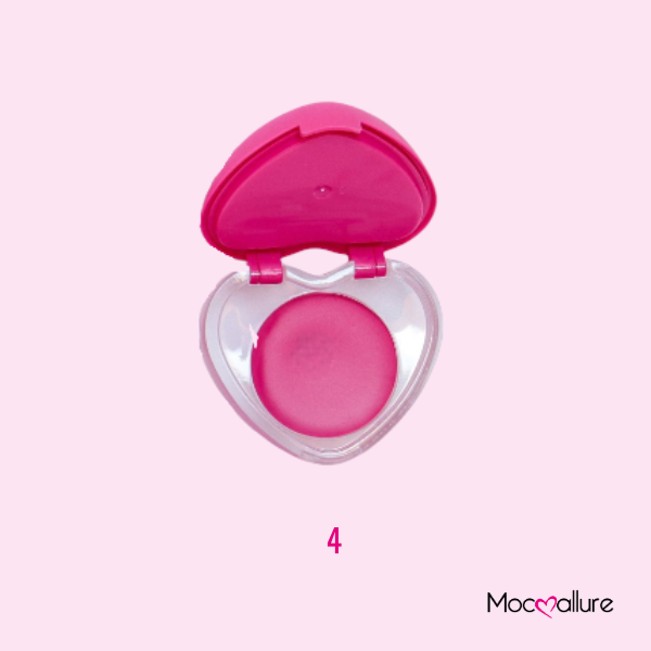 Labial y Rubor 2 en 1. Para Labios y Mejillas. 4 tonos. Mocoallure