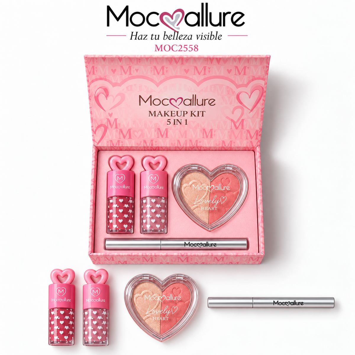 KIT GLOSS SET 4IN1 MOC2558