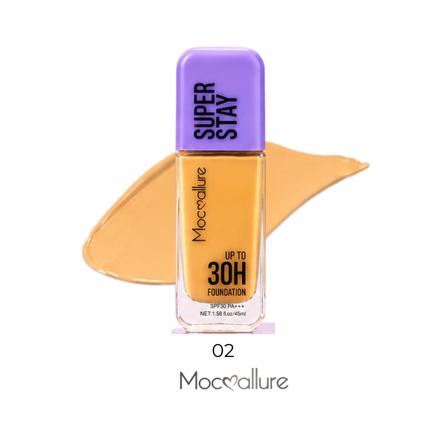Base de Maquillaje Larga Duración 30H Mocallure Super Stay – Formato de Viaje