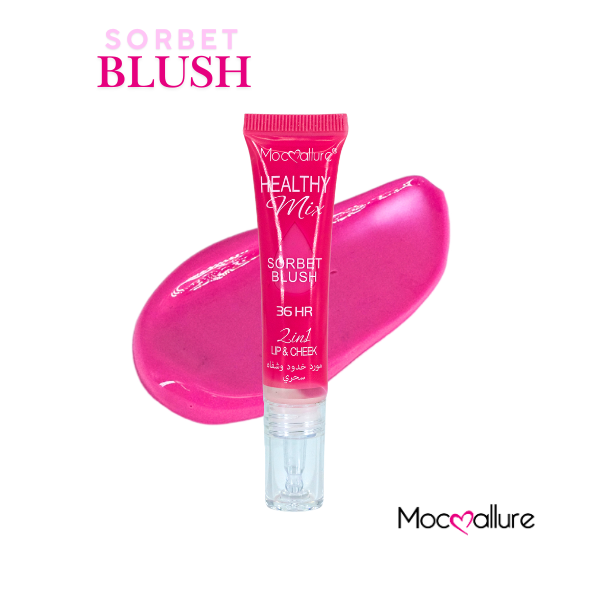 Sorbet Blush, rubor líquido saludable, Healthy Mix blush