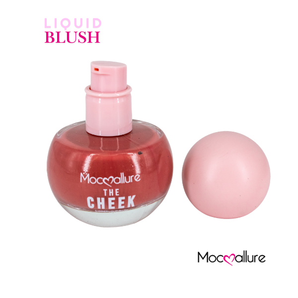 The Cheek Shimmer Liquid Blush