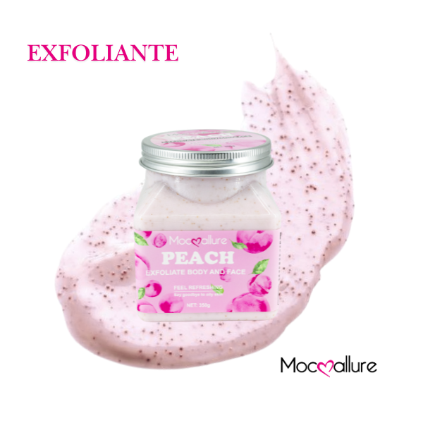 Exfoliante Corporal y facial con Durazno