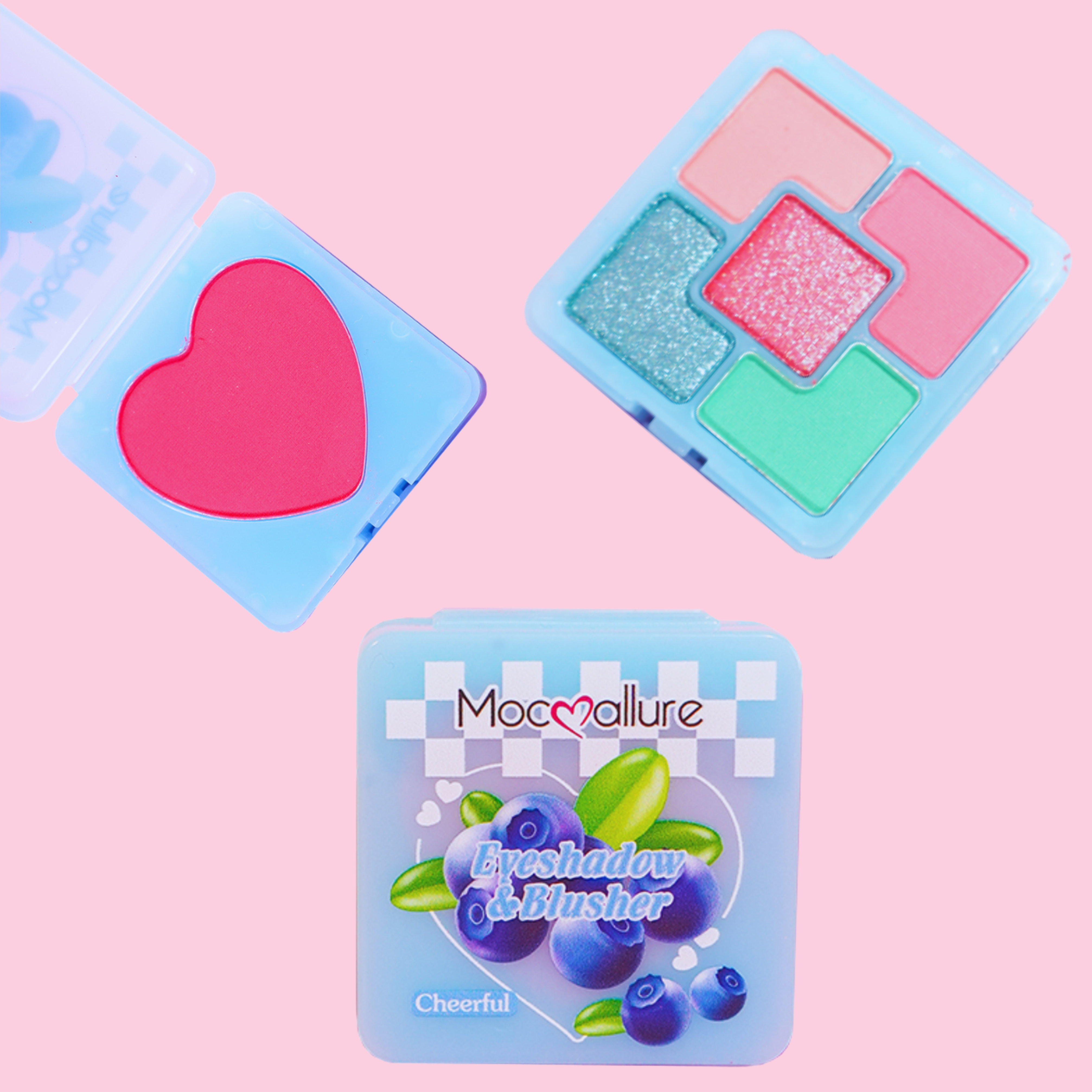 Rubor & Sombras. 4 tonos. Mocoallure