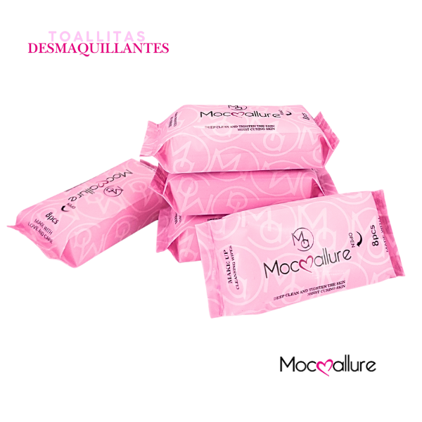 Toallitas húmedas desmaquillantes