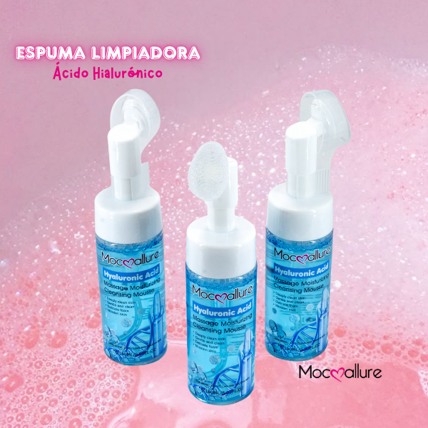 Limpiador facial Mocoallure Ácido Hialurónico