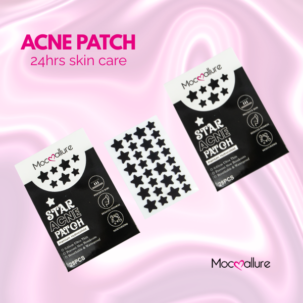 Parche anti-acné estrellitas negras