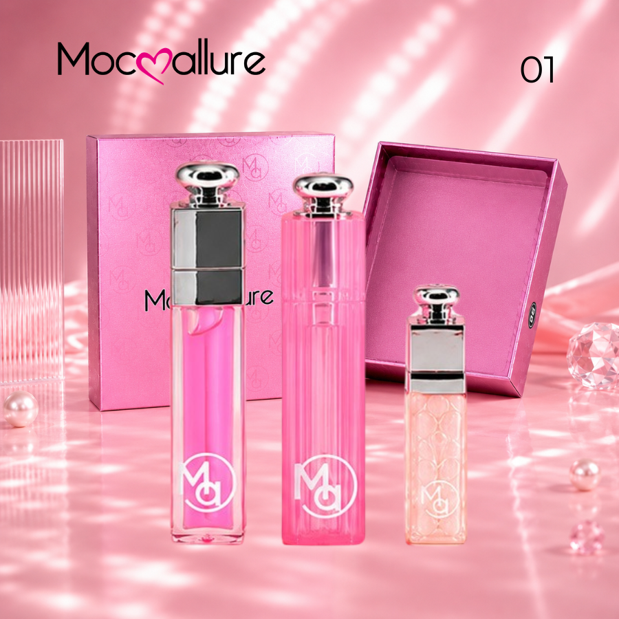 Kit deluxe Mirror Labiales Hidratantes con Brillo y Color