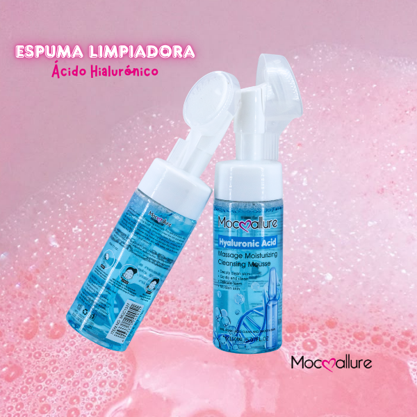 Limpiador facial Mocoallure Ácido Hialurónico