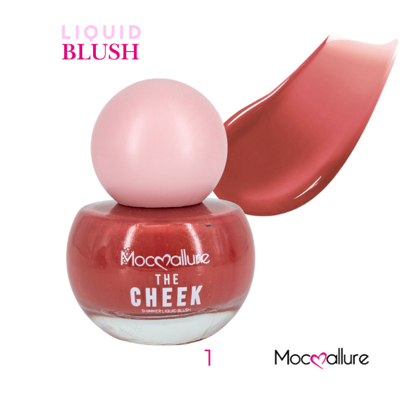 The Cheek Shimmer Liquid Blush