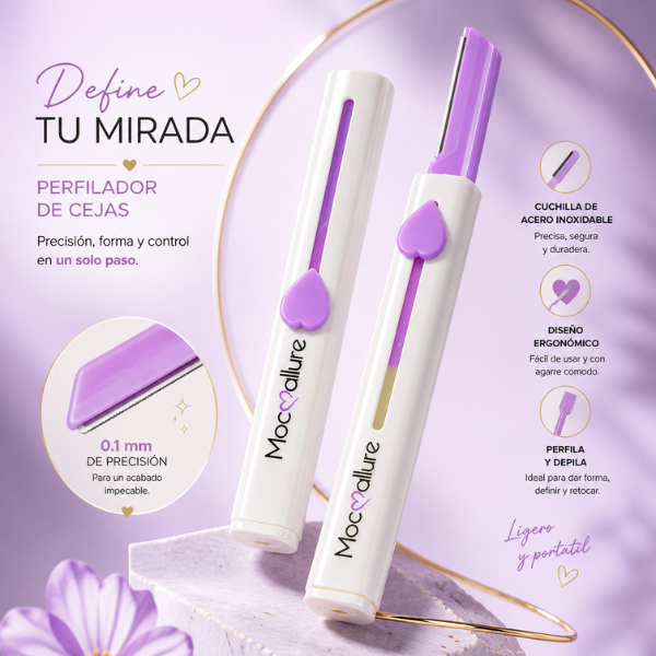 Perfilador de Cejas Retráctil Mocoallure Eyebrow Razor