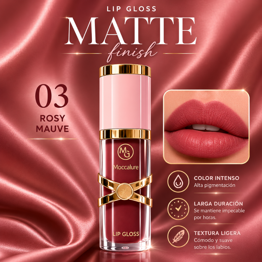 Labial Líquido Mate Moccolure Matte Finish | 6 Tonos