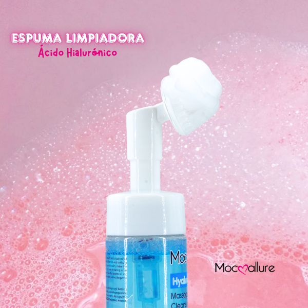 Limpiador facial Mocoallure Ácido Hialurónico