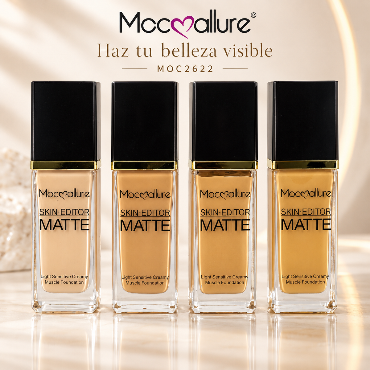 BASE MAQUILLAJE LIQUIDA MATTE MOC2622