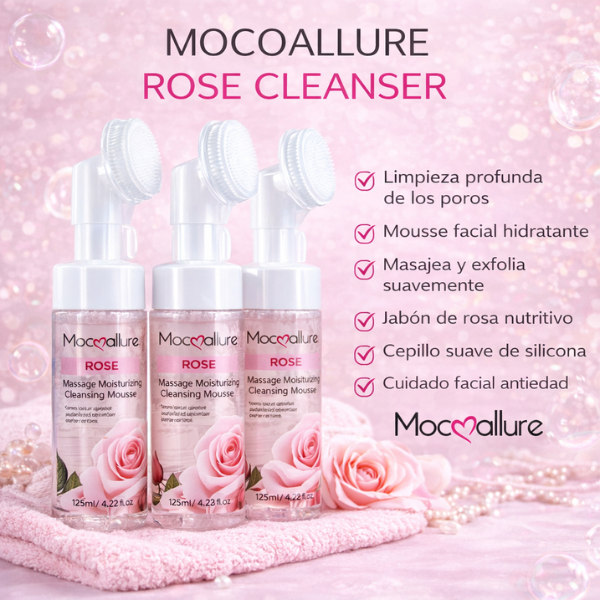 Limpiador Facial de Rosa 150ml
