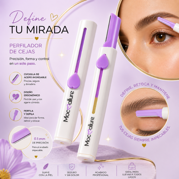 Perfilador de Cejas Retráctil Mocoallure Eyebrow Razor