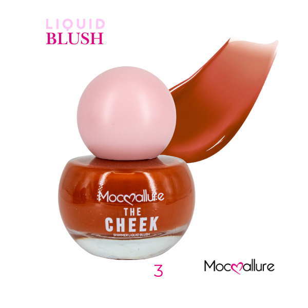 The Cheek Shimmer Liquid Blush