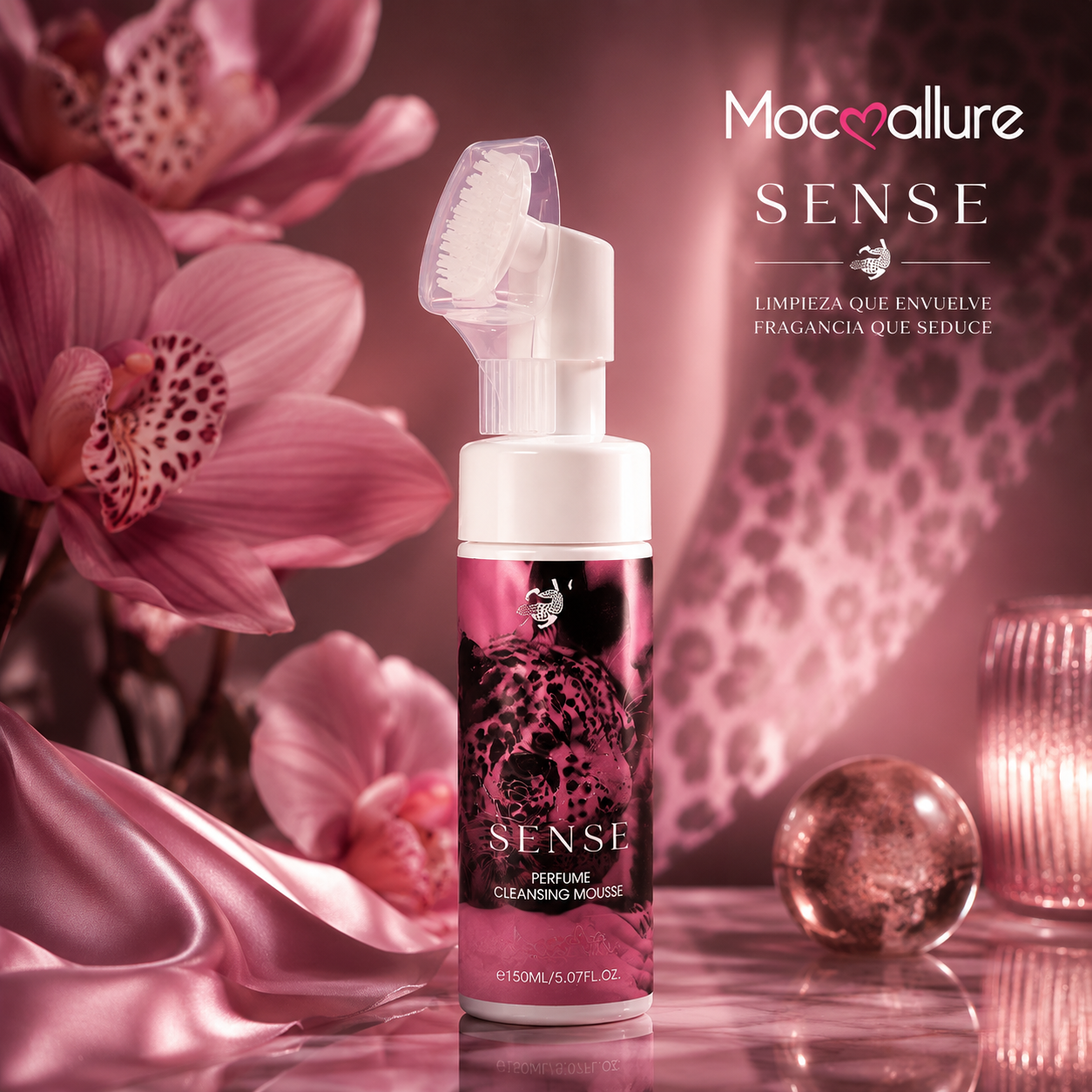 Espuma Limpiadora Facial Mocoallure Cleansing Foam con fragancia