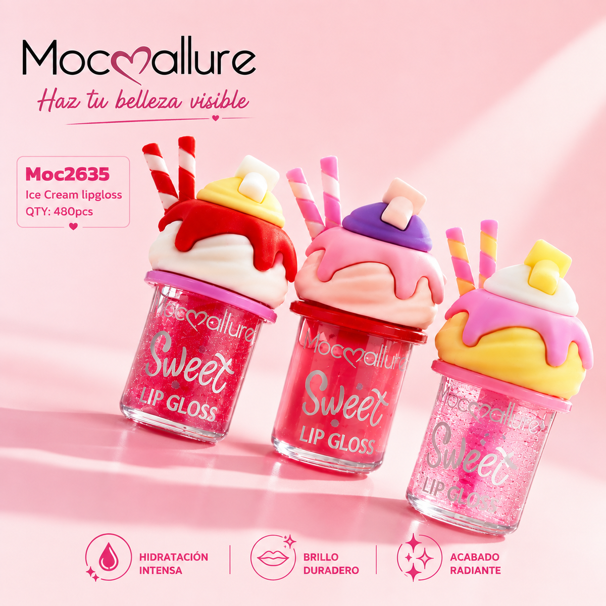 MOC2635 – Ice Cream Lip Gloss