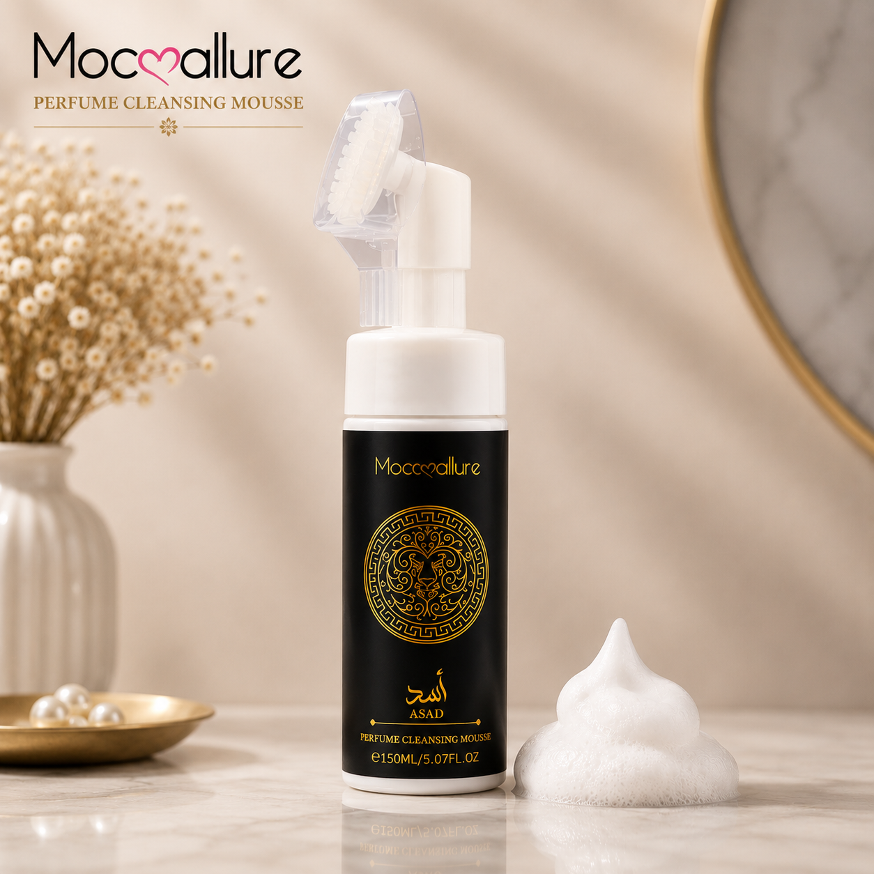 Espuma Limpiadora Facial Mocoallure Cleansing Foam con fragancia