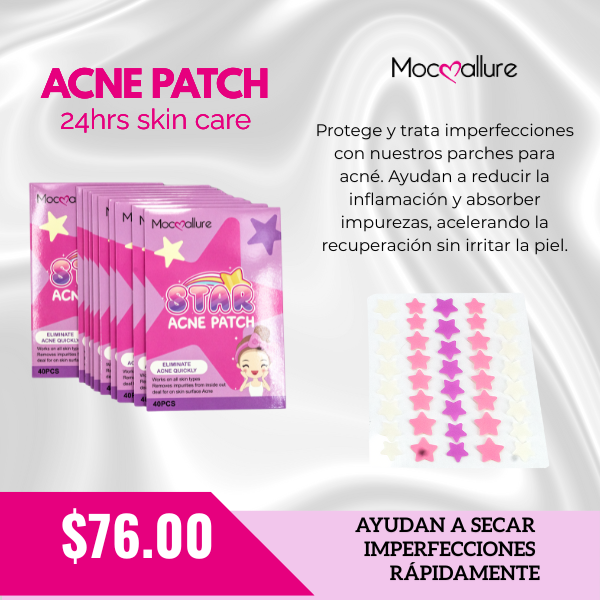 Parche anti-acné Estrellas